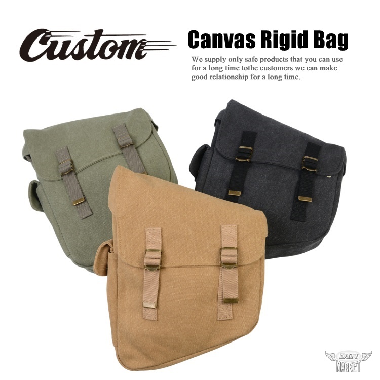 Canvas Rigid Bag Custom DIN MARKET STORE