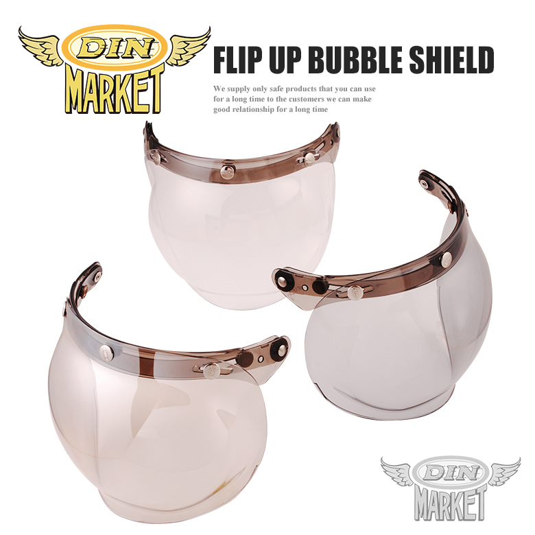 FLIP UP BUBBLE SHIELD SHIELD DIN MARKET STORE