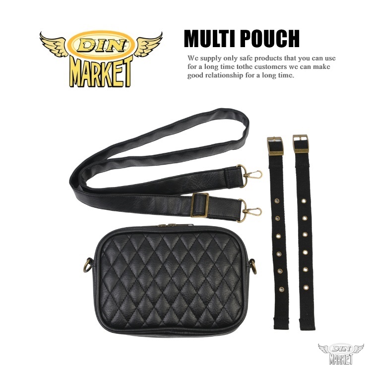 ディンマーケット MULTI POUCH（ブラック） DIN MARKET adinmp-m-01-pl.jpg